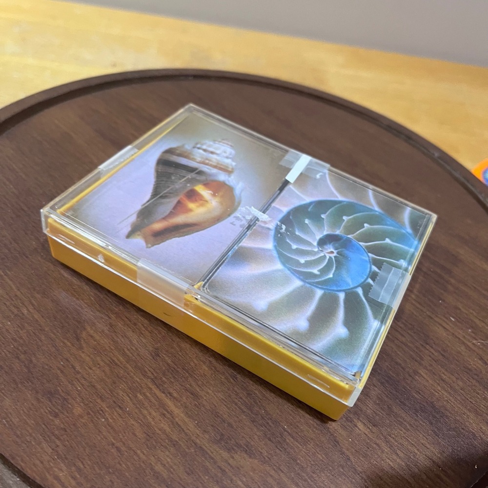 Vtg Hallmark Charmers Double Deckβ Playing Cards Seashell Nautilus Coastal MCM